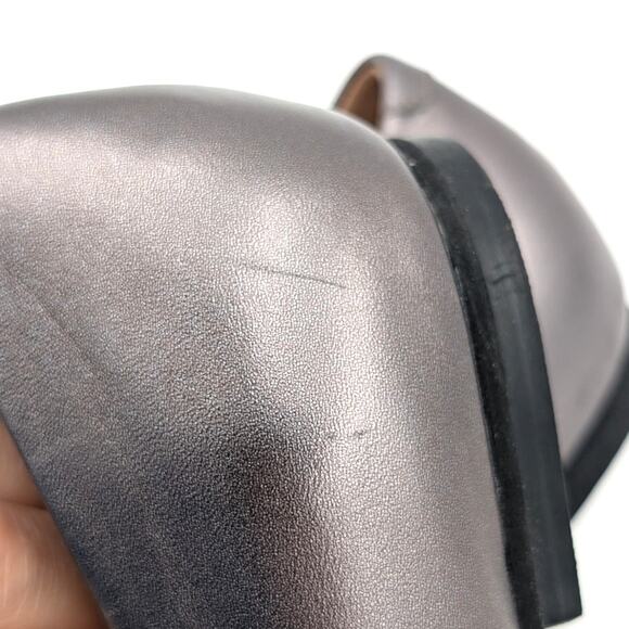 Trotters Signature Dressy Comfort Ballet Flats Silver Women's Size US8N EU39 - Picture 13 of 13